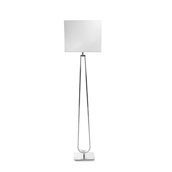 Tall White Lamp